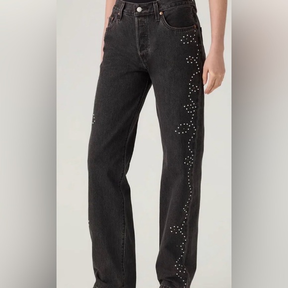 Levi's Denim - Levi Strauss 501 '90s Jeans Bedazzled